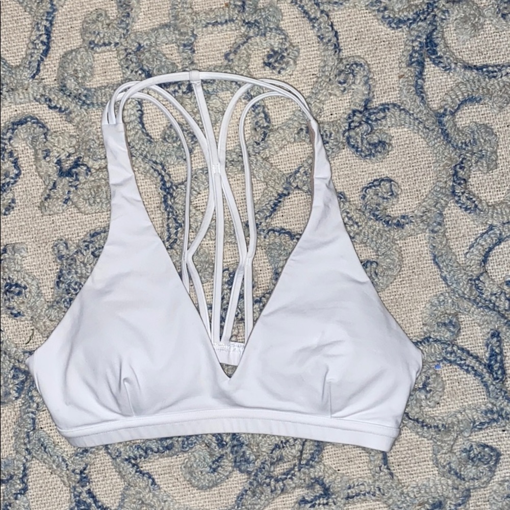 Lulu lemon white bra